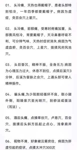 按摩养生专业知识