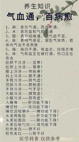 中医经络养生知识