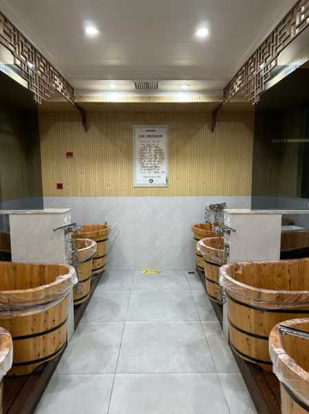 上个月去了杭州木桶浴会所店,绝对豪华的养生休闲会所